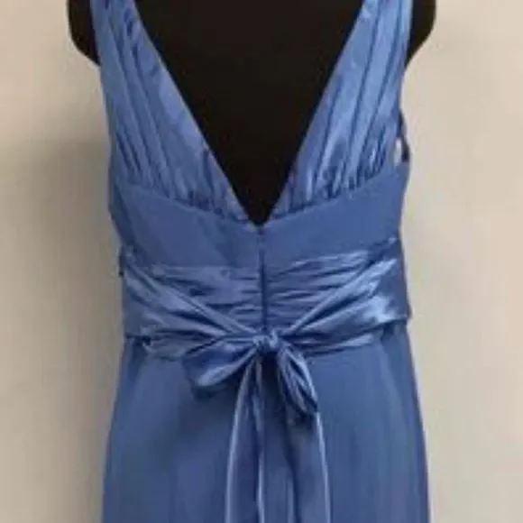 NWT Stunning David's Bridal Women's Blue Dress S12 - Picture 7 of 10